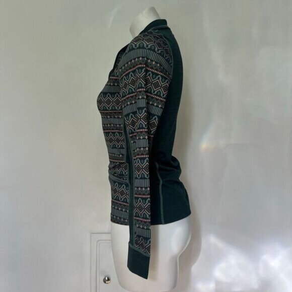 Kari Traa 1/4 zip long sleeve Dri fit running top - Picture 3 of 7